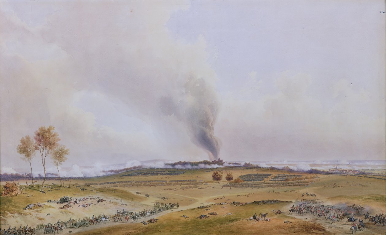 Batalla de Jena, 14 de octubre de 1806, 1836 de Jean Antoine Simeon Fort