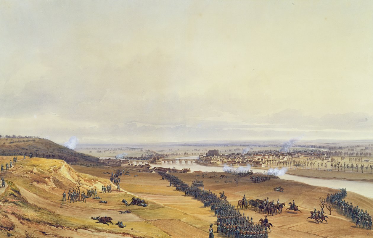 Batalla de Montereau, 18 de febrero de 1814 de Jean Antoine Simeon Fort