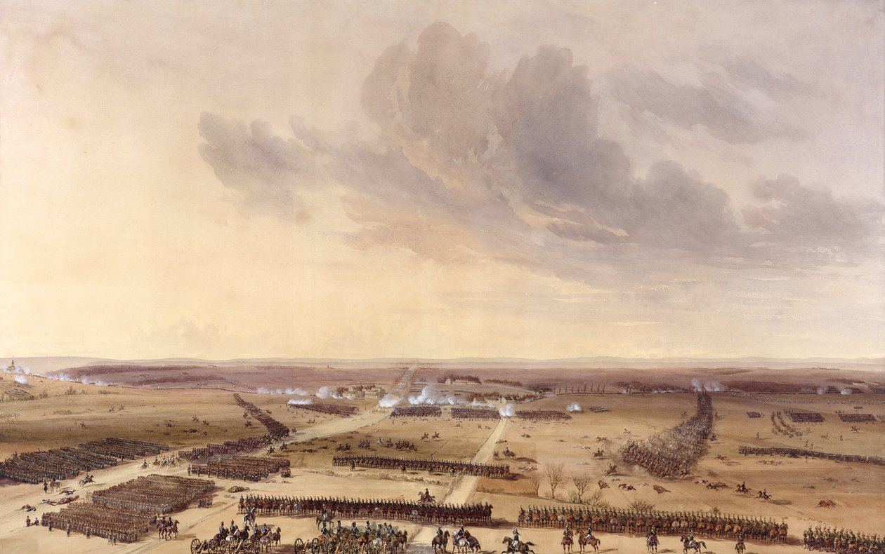 La Batalla de Montmirail el 11 de febrero de 1814 de Jean Antoine Simeon Fort