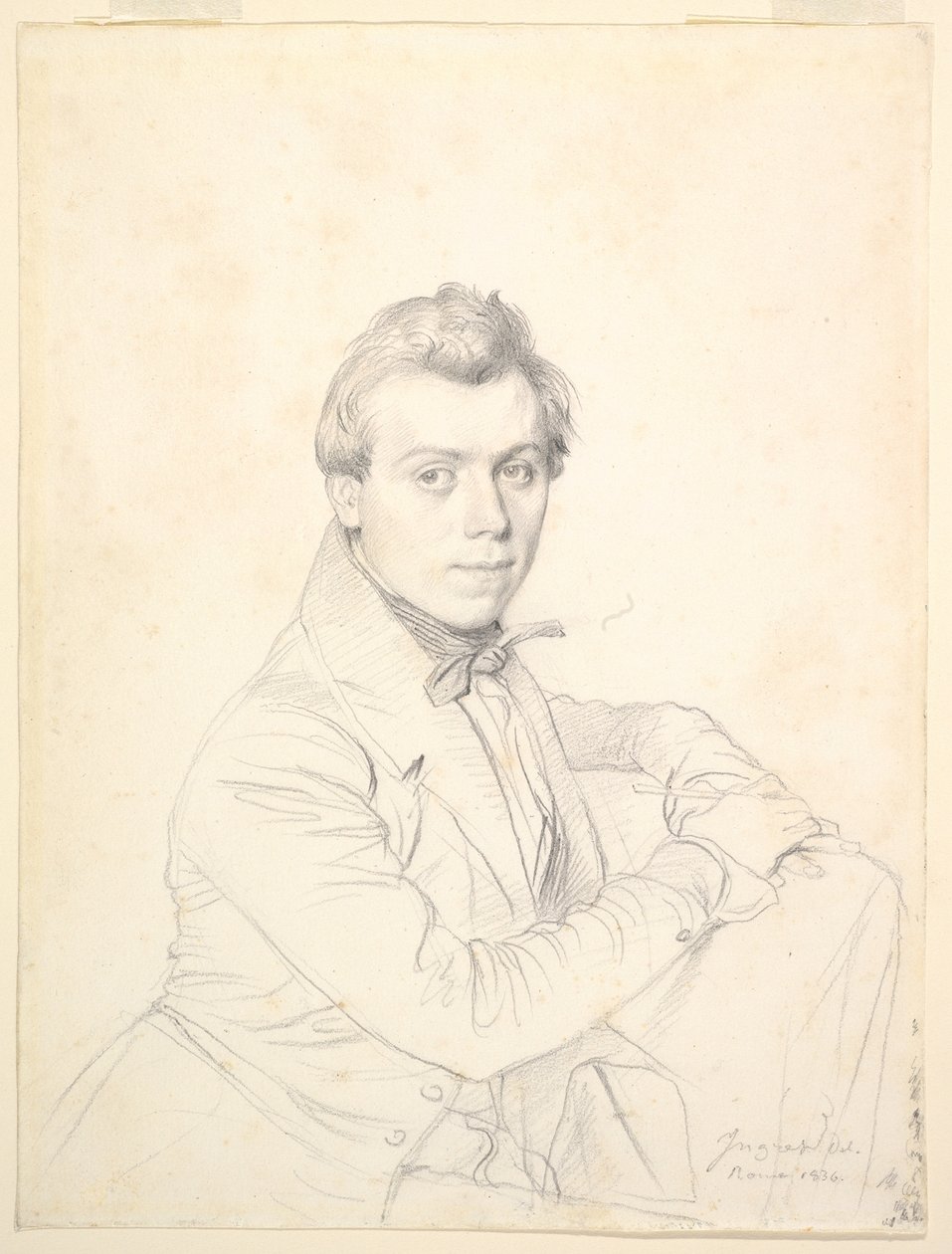 Dibujo de Jean Auguste Dominique Ingres