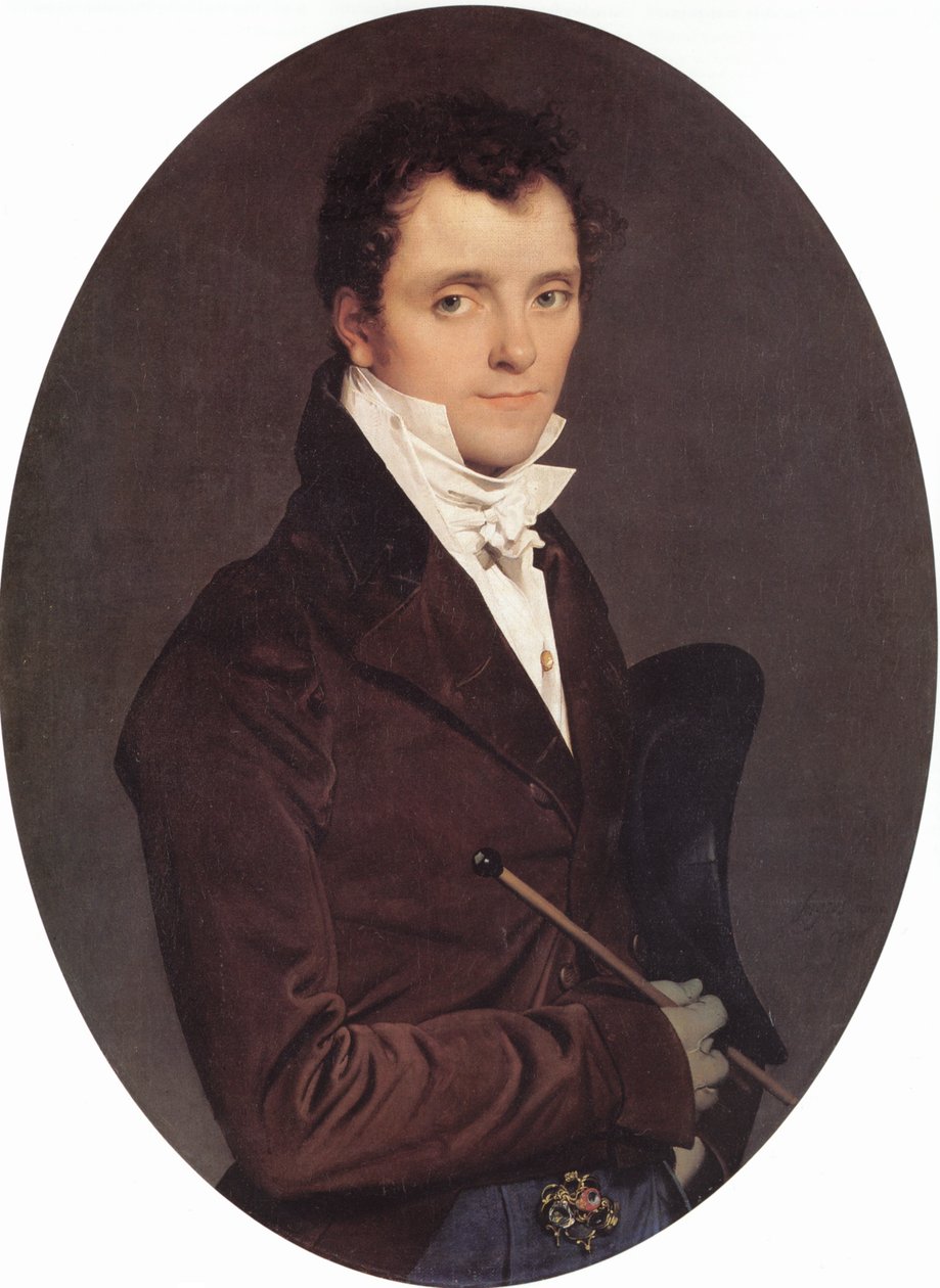 Retrato de Edmé Bochet de Jean Auguste Dominique Ingres