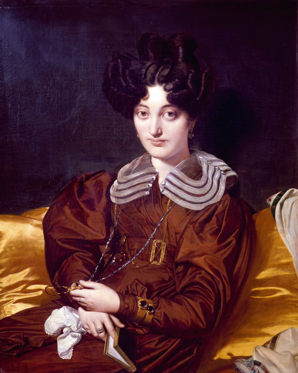 Retrato de Suzanne Clarisse de Salvaing de Boisseiu, Madame Marcotte de Sainte-Marie de Jean Auguste Dominique Ingres