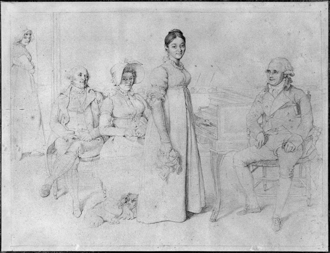 La familia Forestier de Jean Auguste Dominique Ingres