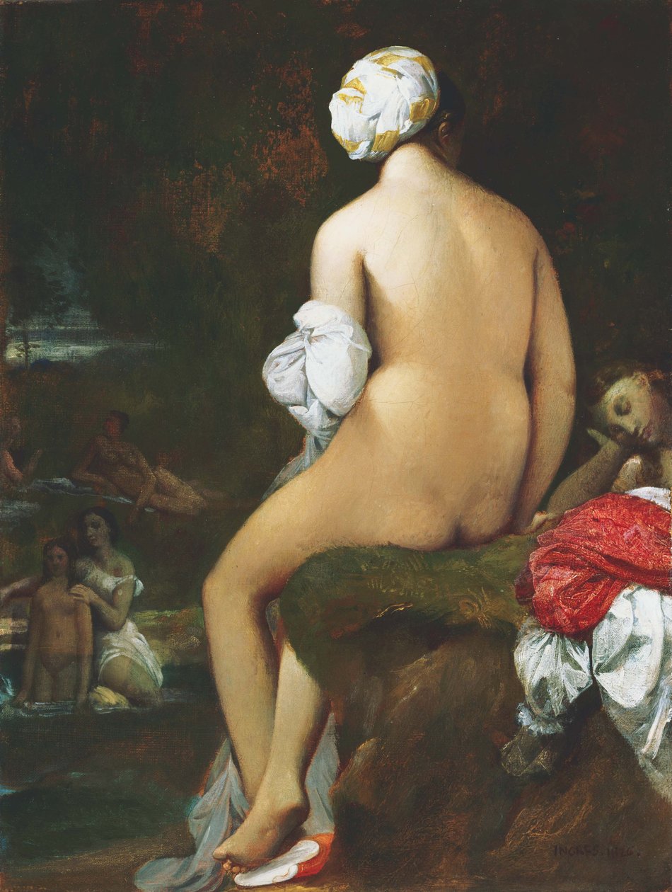 El pequeño bañista de Jean Auguste Dominique Ingres