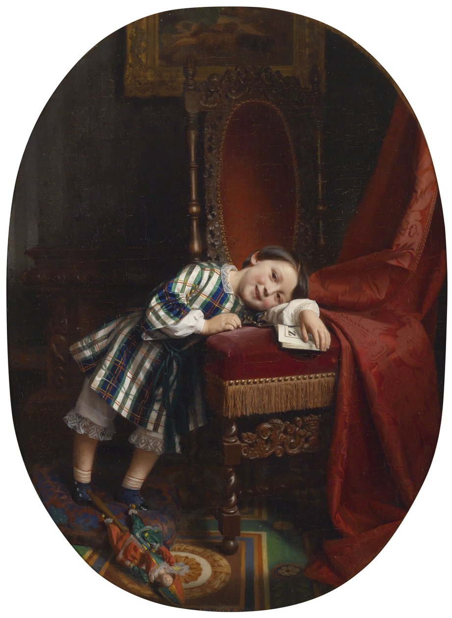 El sillón de terciopelo de Jean Baptiste Adolphe Lafosse