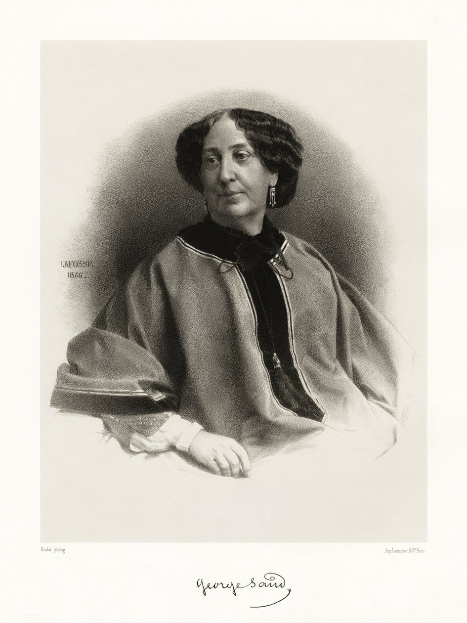 Georges Sand de Jean Baptiste Adolphe Lafosse