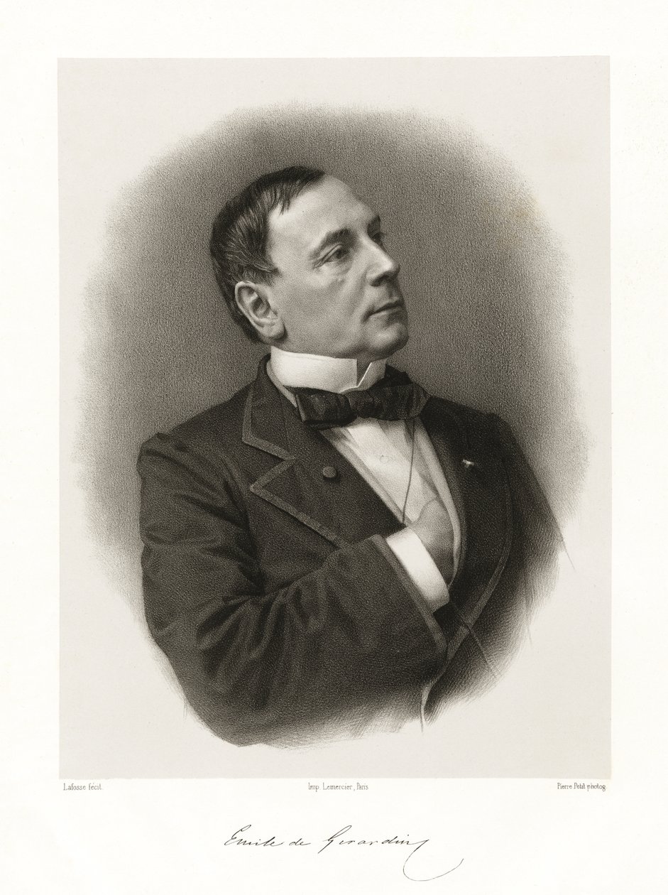 Èmile de Girardin de Jean Baptiste Adolphe Lafosse