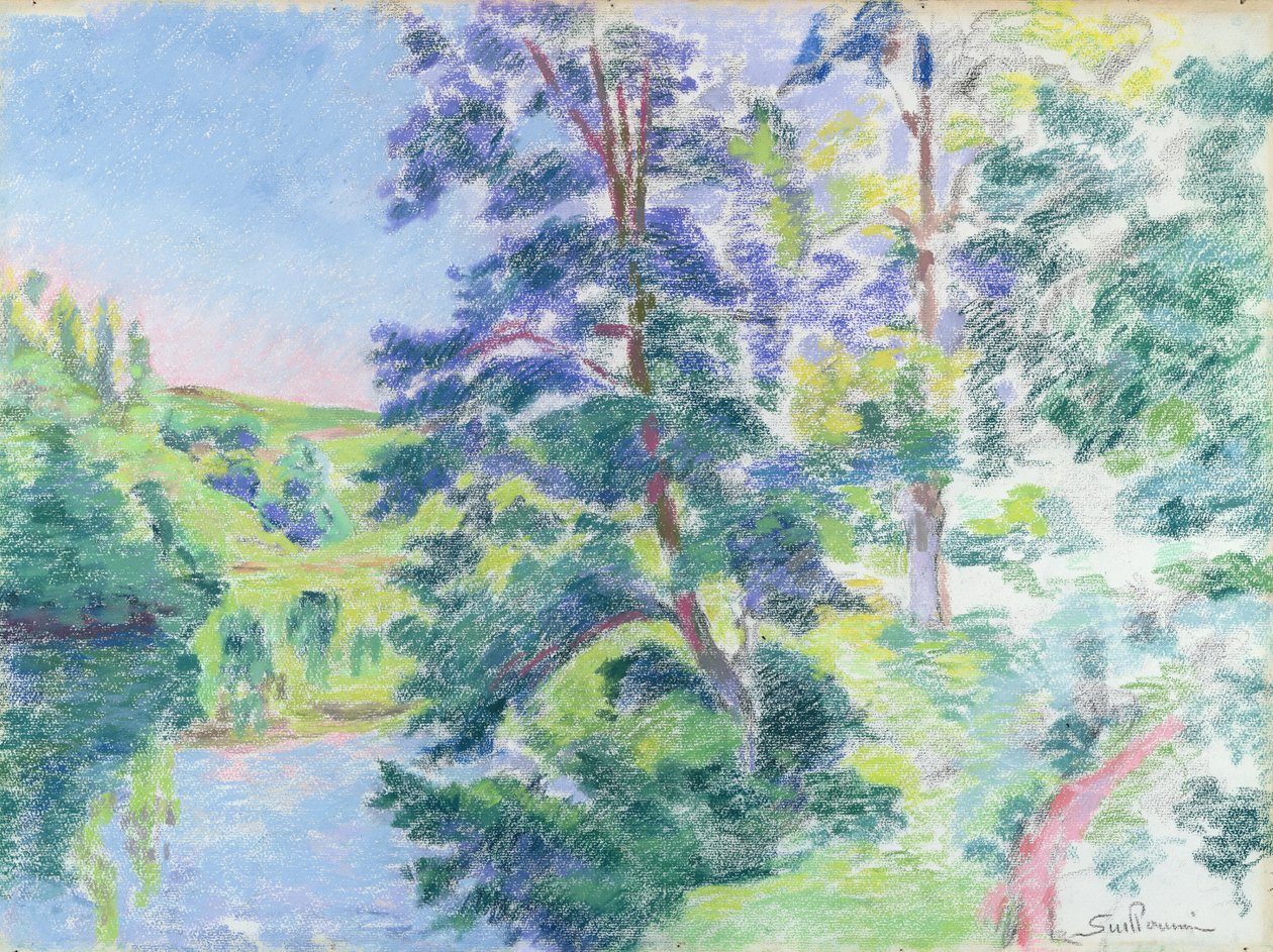 Paisaje de Jean Baptiste Armand Guillaumin