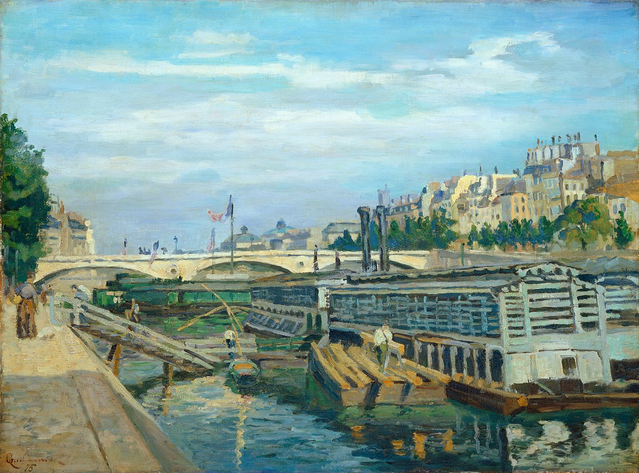 El puente de Luis Felipe, 1875 de Jean Baptiste Armand Guillaumin