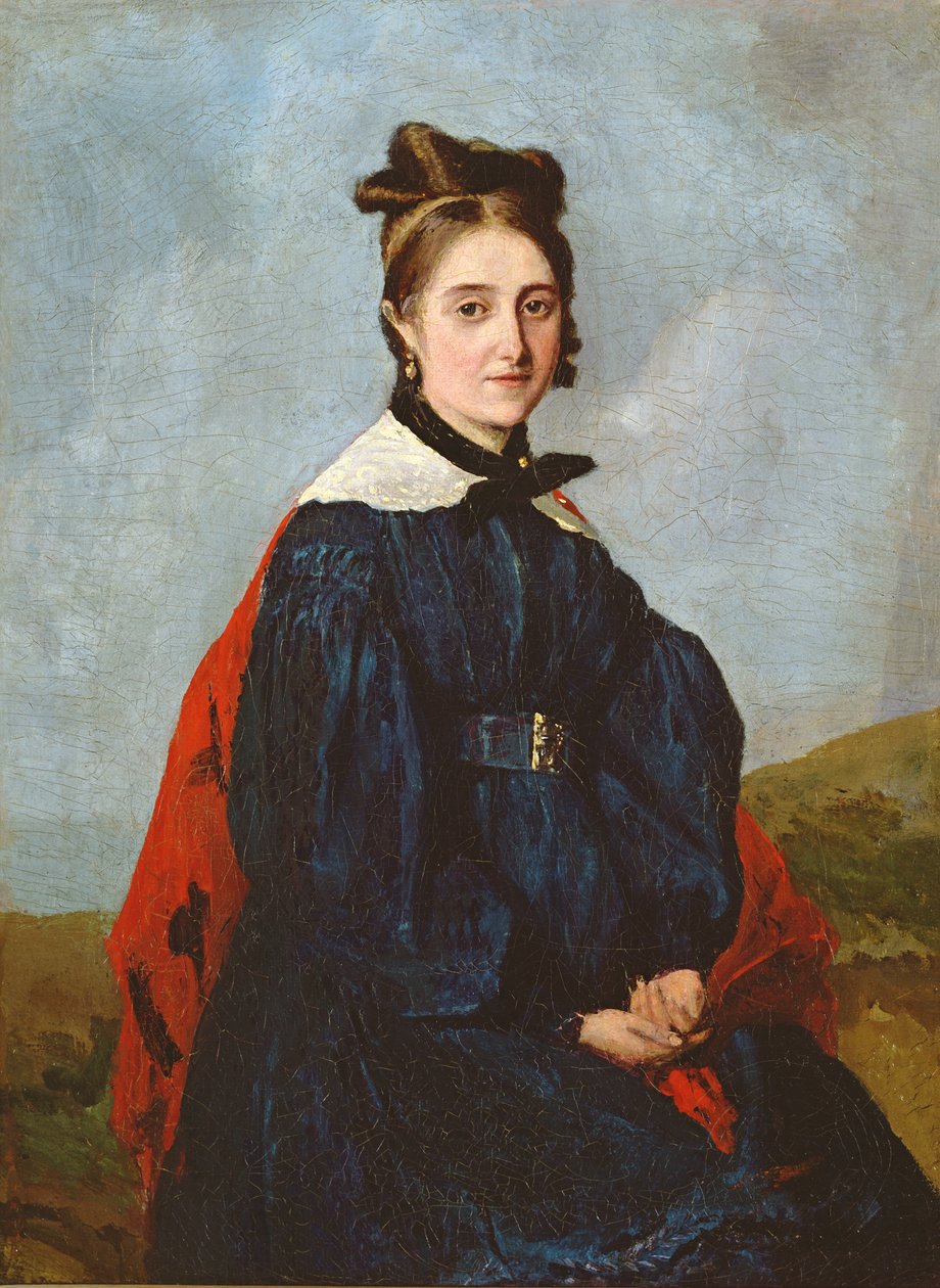 Alexina Ledoux, c.1840 de Jean Baptiste Camille Corot