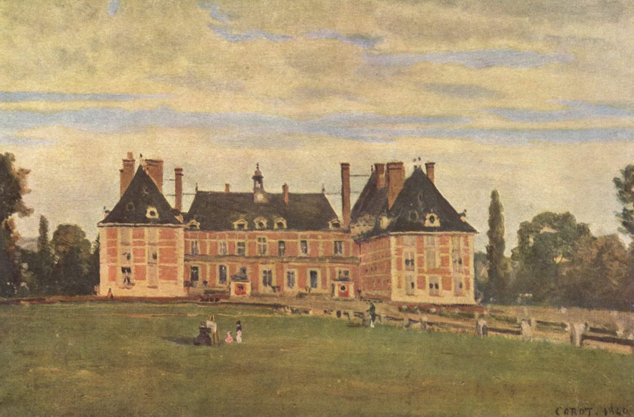 Castillo de Rosny de Jean Baptiste Camille Corot