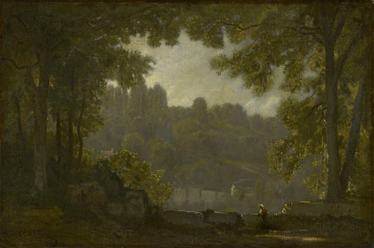 Paisaje forestal de Jean Baptiste Camille Corot