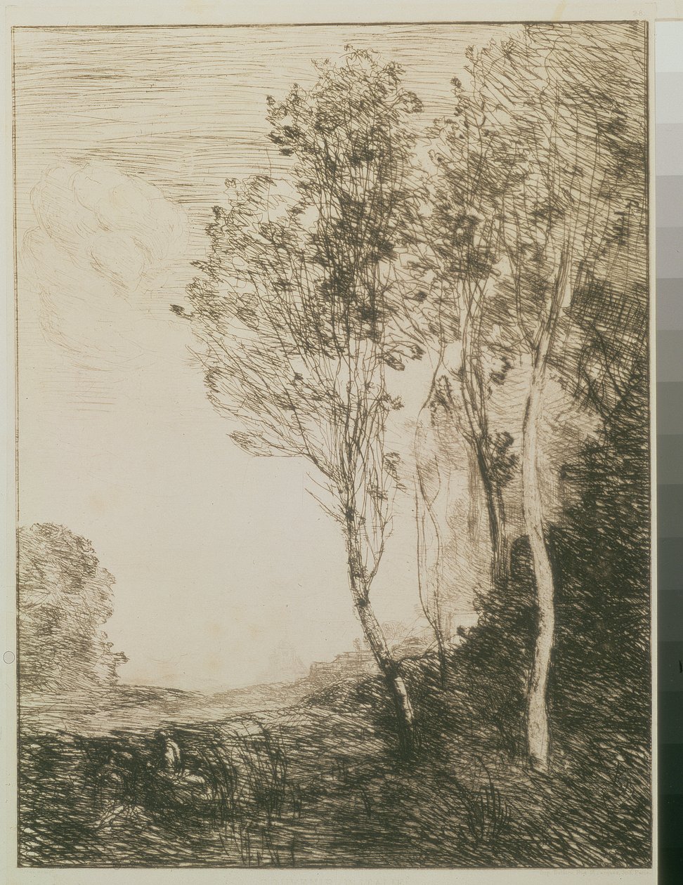 Memoria de Italia, 1863 de Jean Baptiste Camille Corot