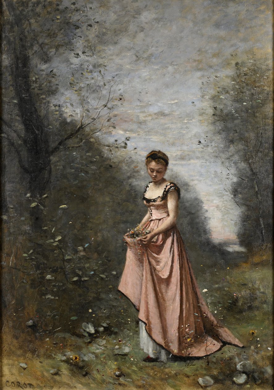 Primavera de la vida de Jean Baptiste Camille Corot