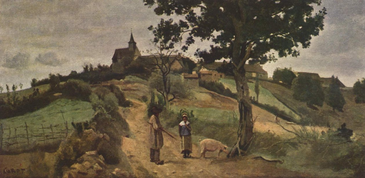 San Andrés en Morvan de Jean Baptiste Camille Corot