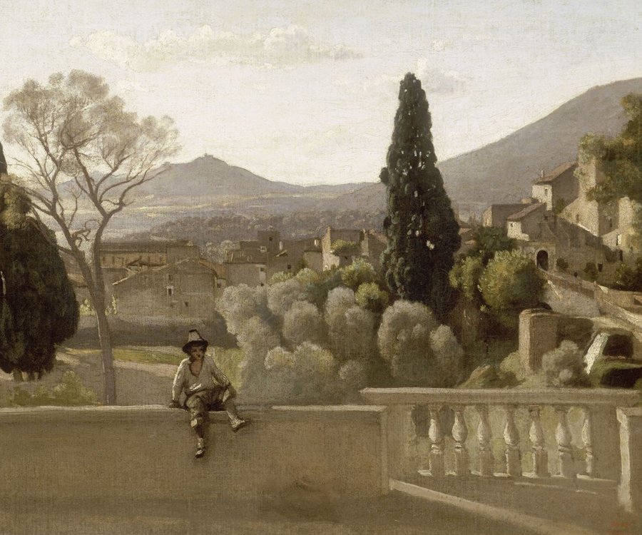 Los jardines de la Villa d