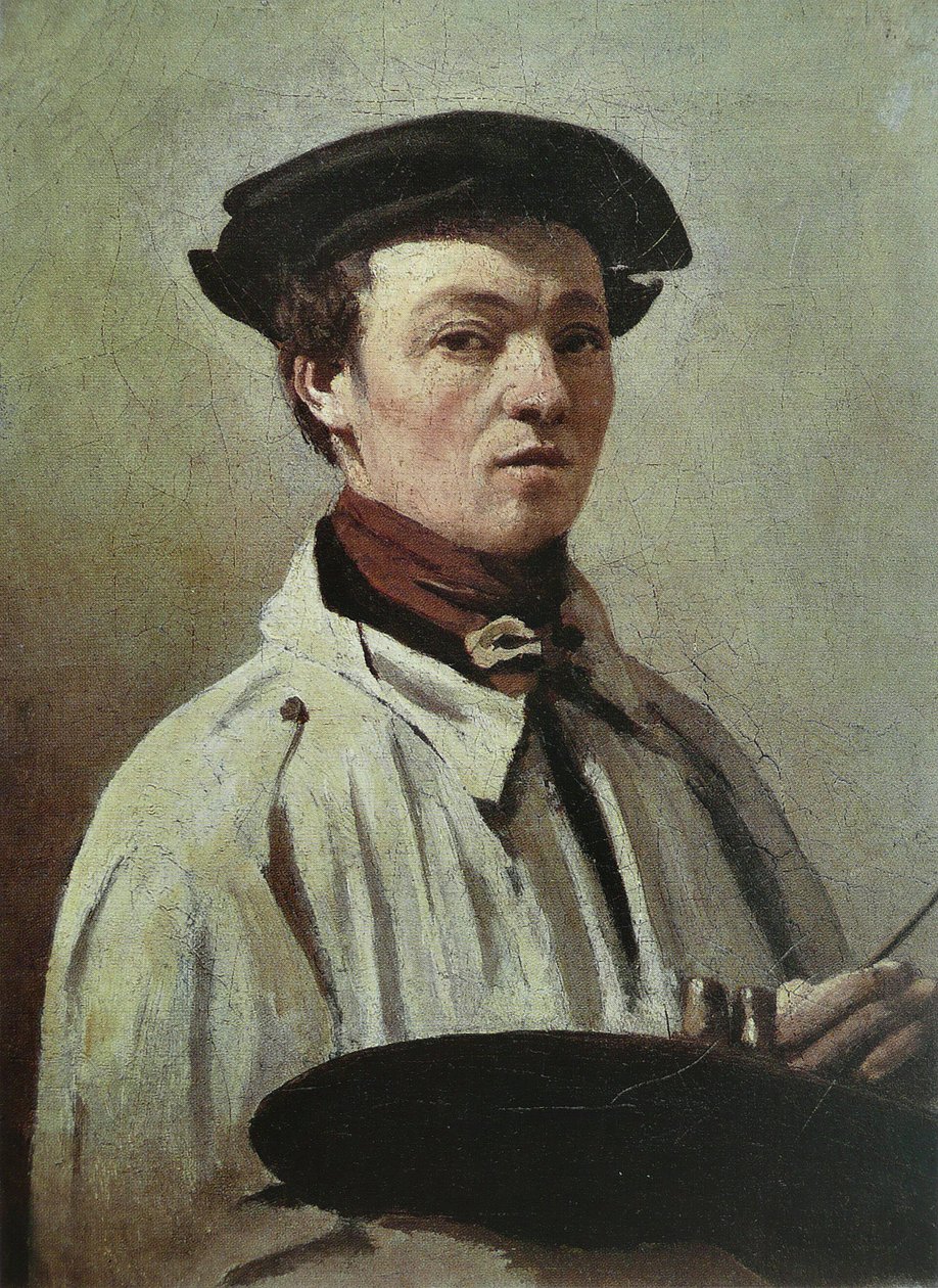Autorretrato de Jean Baptiste Camille Corot