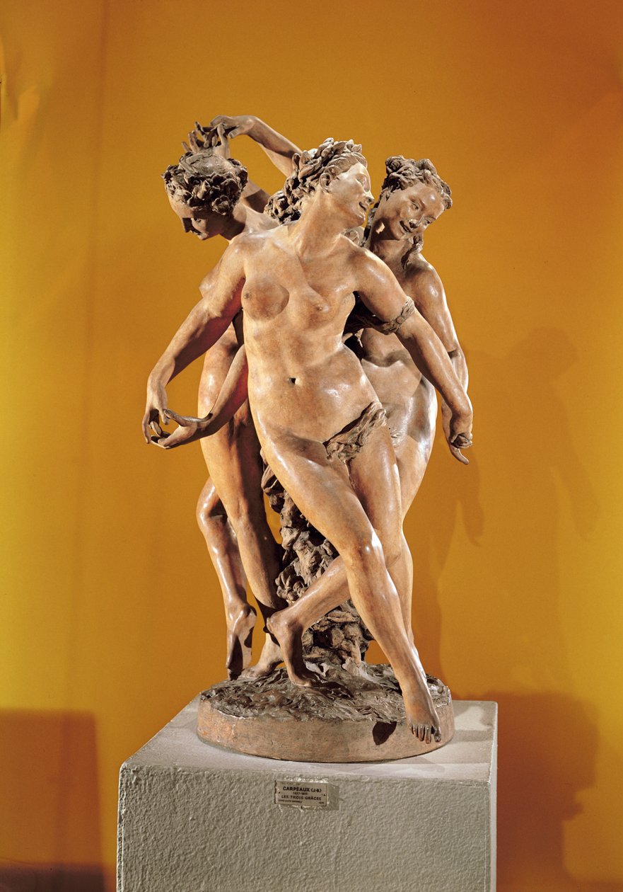 Las Tres Gracias de Jean Baptiste Carpeaux