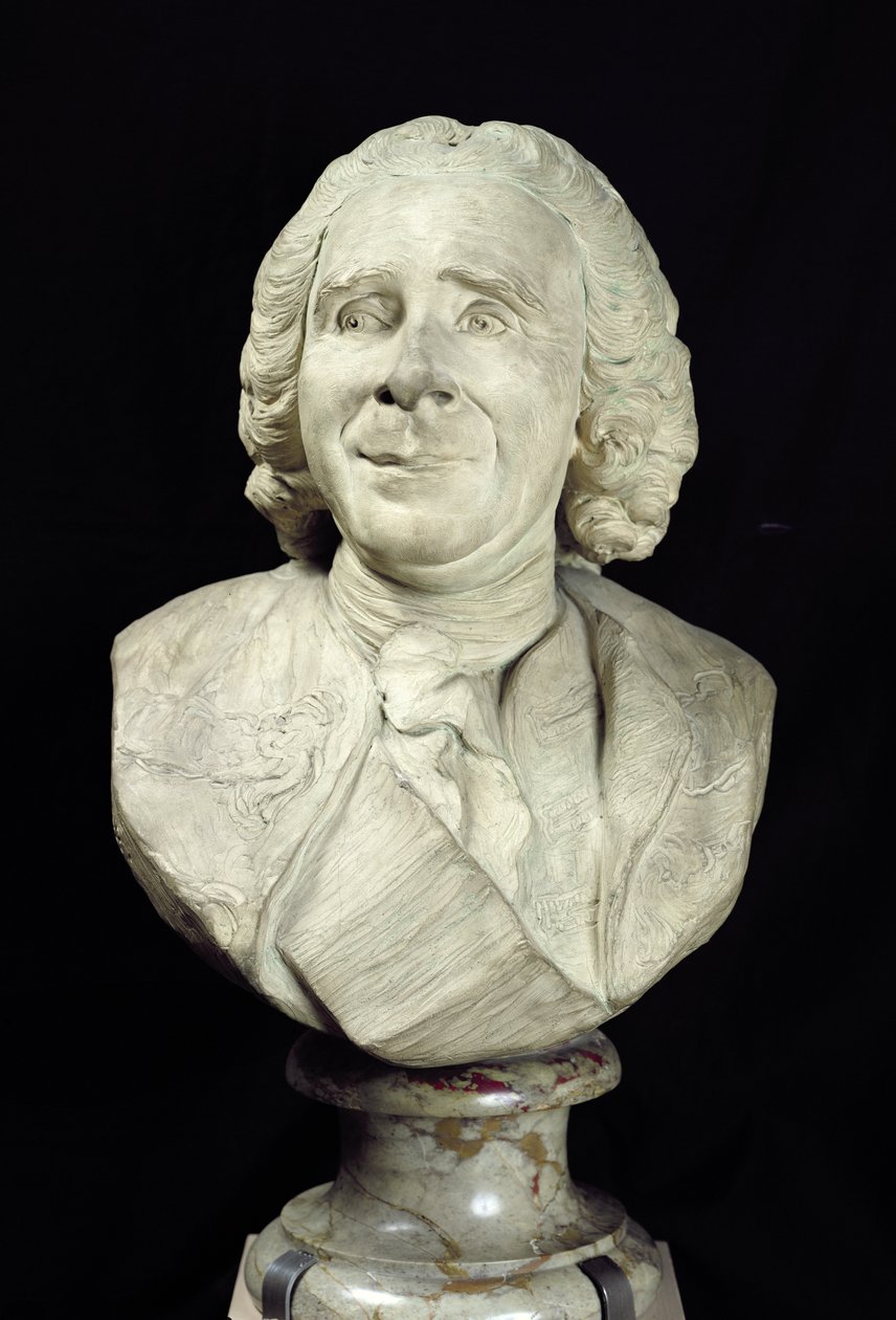 Busto de René Antoine Ferchault de Réaumur, 1751 de Jean Baptiste II Lemoyne