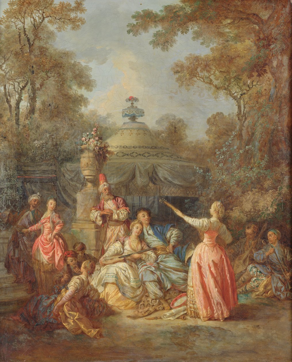 Concierto ruso, 1770 de Jean Baptiste Leprince