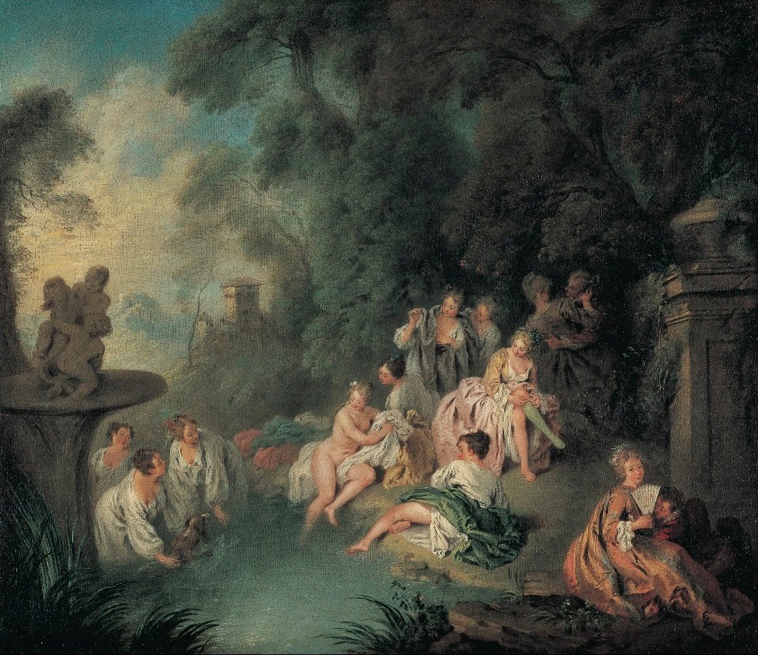 Bañistas de Jean Baptiste Pater