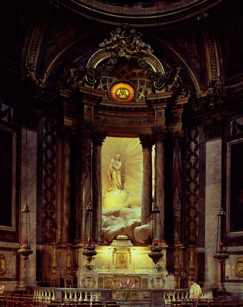 La capilla de la Virgen, 1770