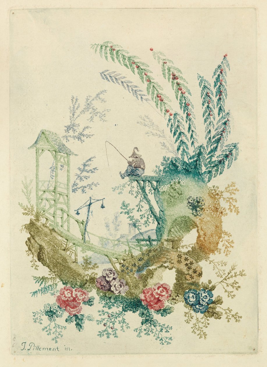Diseño ornamental de Nouvelle suite de cahiers chinois a l