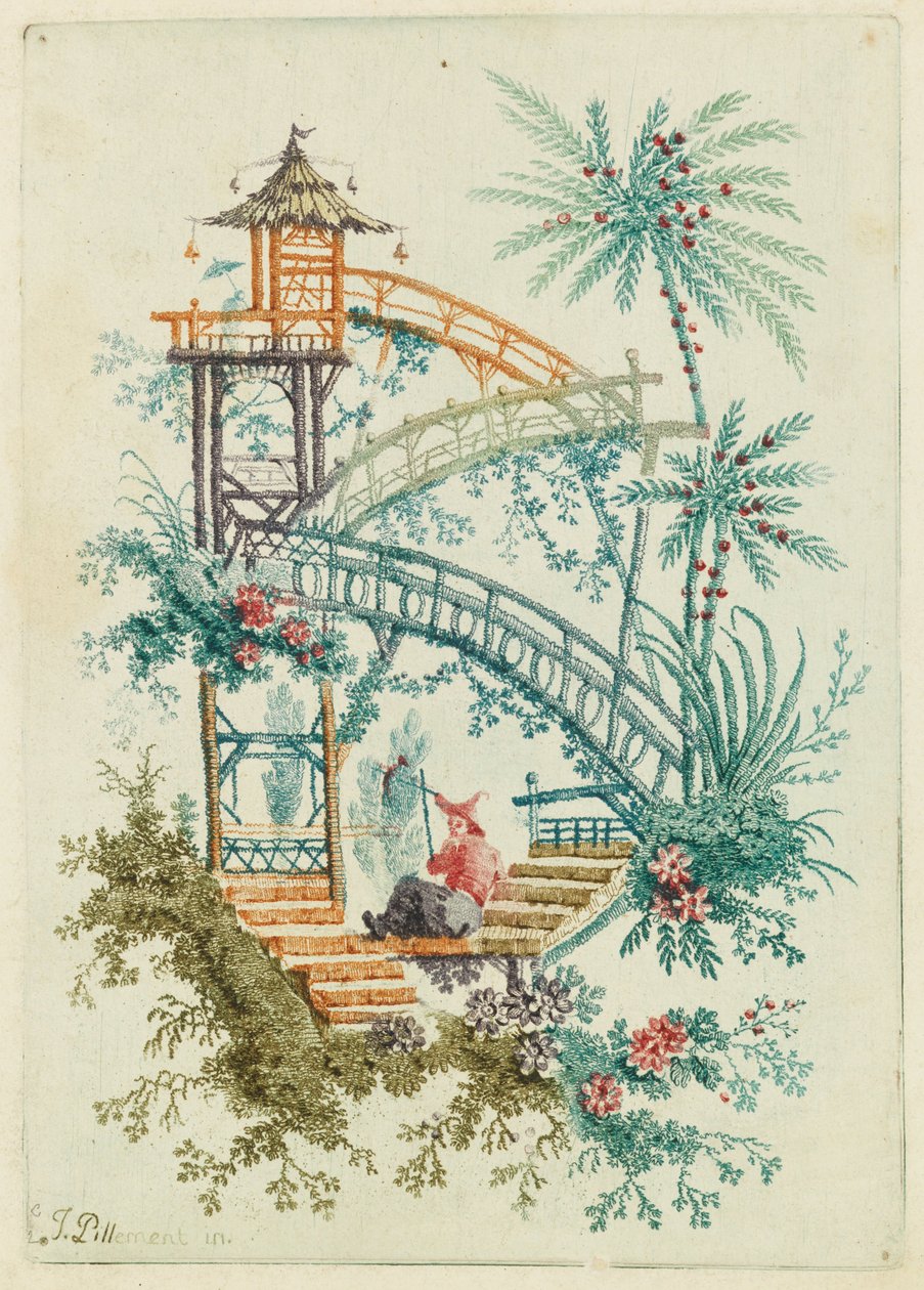 Diseño ornamental de Nouvelle suite de cahiers chinois a l