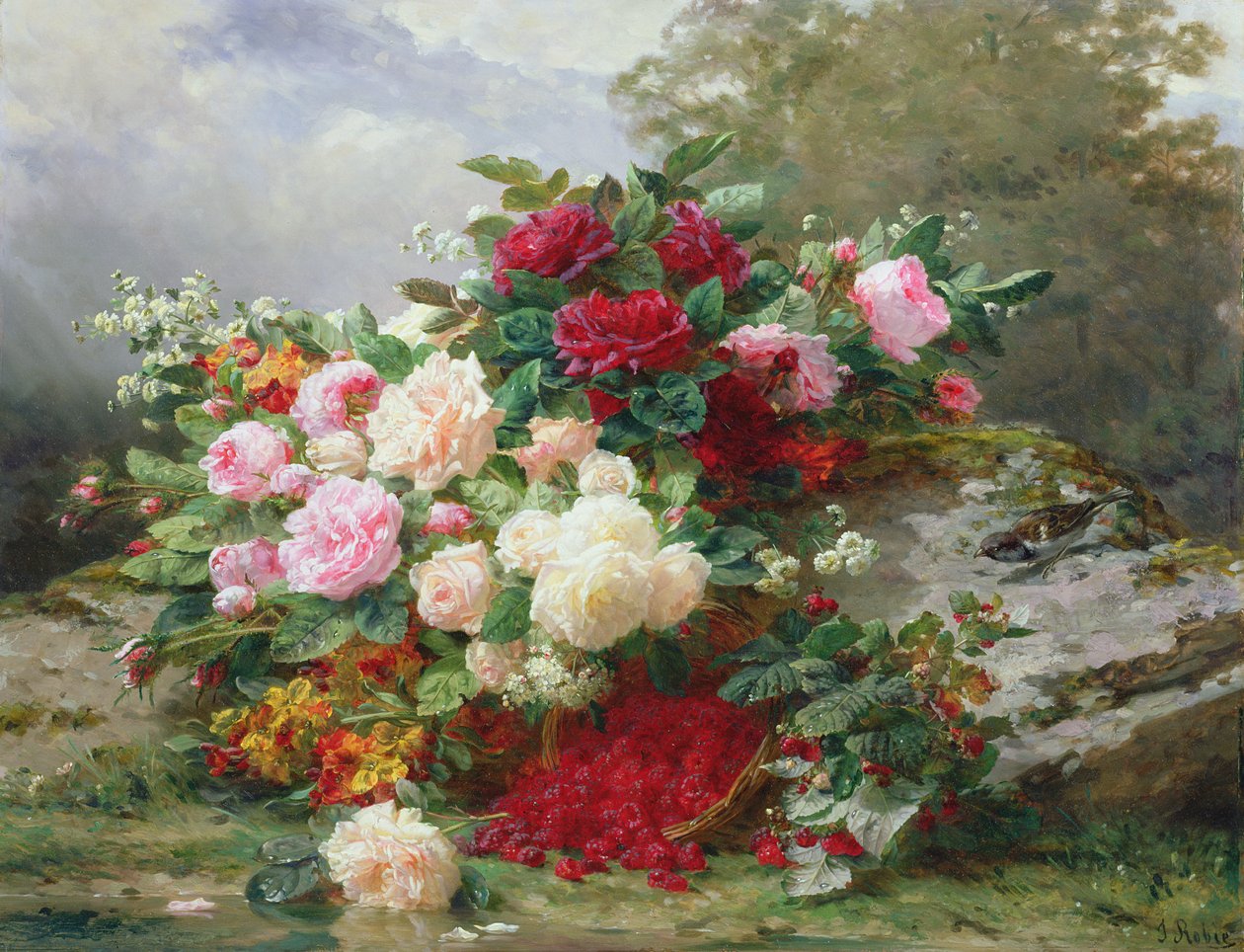 Flores de otoño de Jean Baptiste Robie