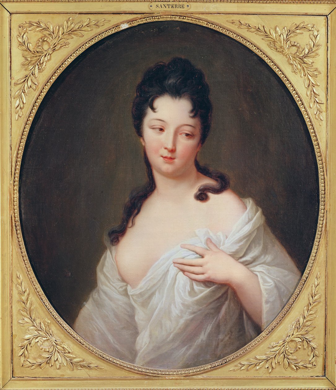 Retrato de una Mujer de Jean Baptiste Santerre
