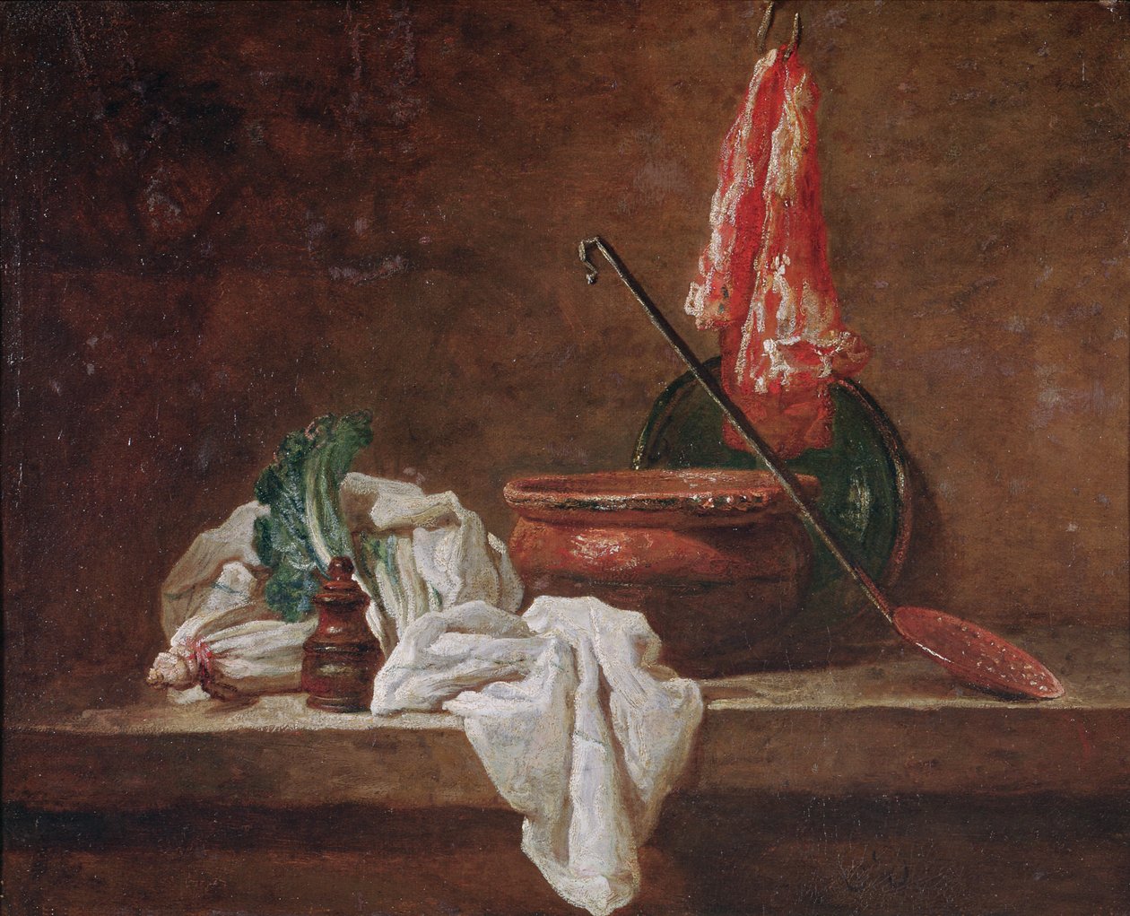 Naturaleza muerta de Jean Baptiste Simeon Chardin