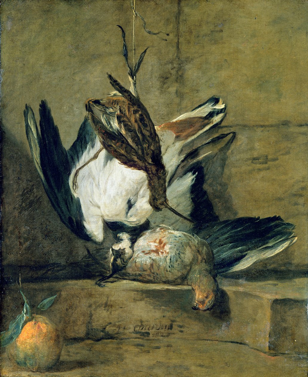 Naturaleza Muerta, 1732 de Jean Baptiste Simeon Chardin
