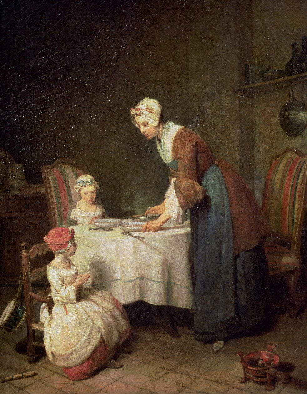 La Gracia, 1740 de Jean Baptiste Simeon Chardin