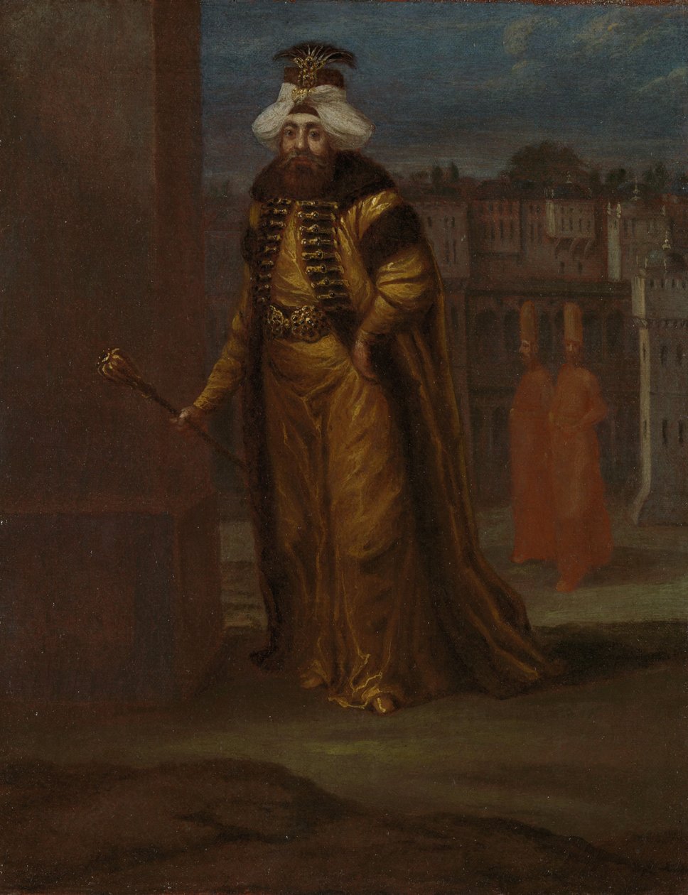 24º Sultán y 103º Califa del Islam, Mahmud I (1696-1754) de Jean Baptiste Vanmour