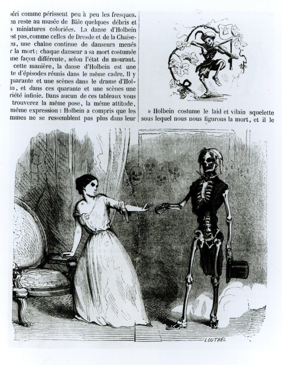 La danza de la muerte de Jean Baptiste Victor Loutrel
