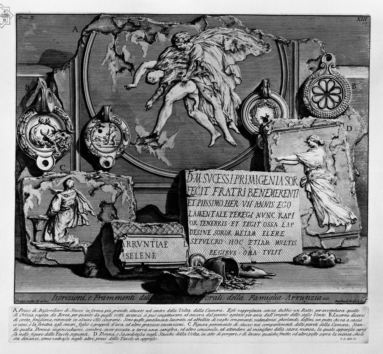 La tumba de la familia L. Arrunzio de Jean Barbault