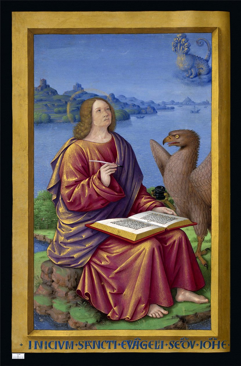Juan el Evangelista de Jean Bourdichon