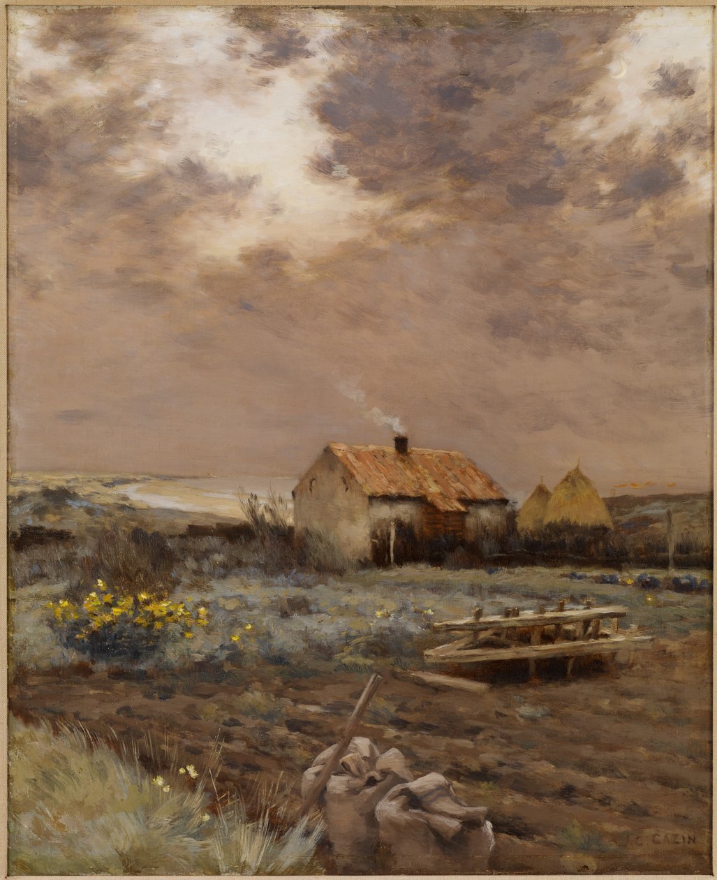 Paisaje, c.1880 de Jean Charles Cazin
