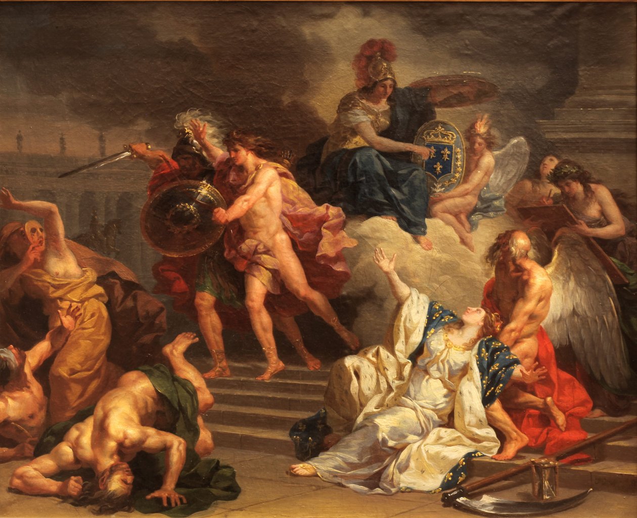 Francia levantada por el Tiempo de Jean Charles Nicaise Perrin