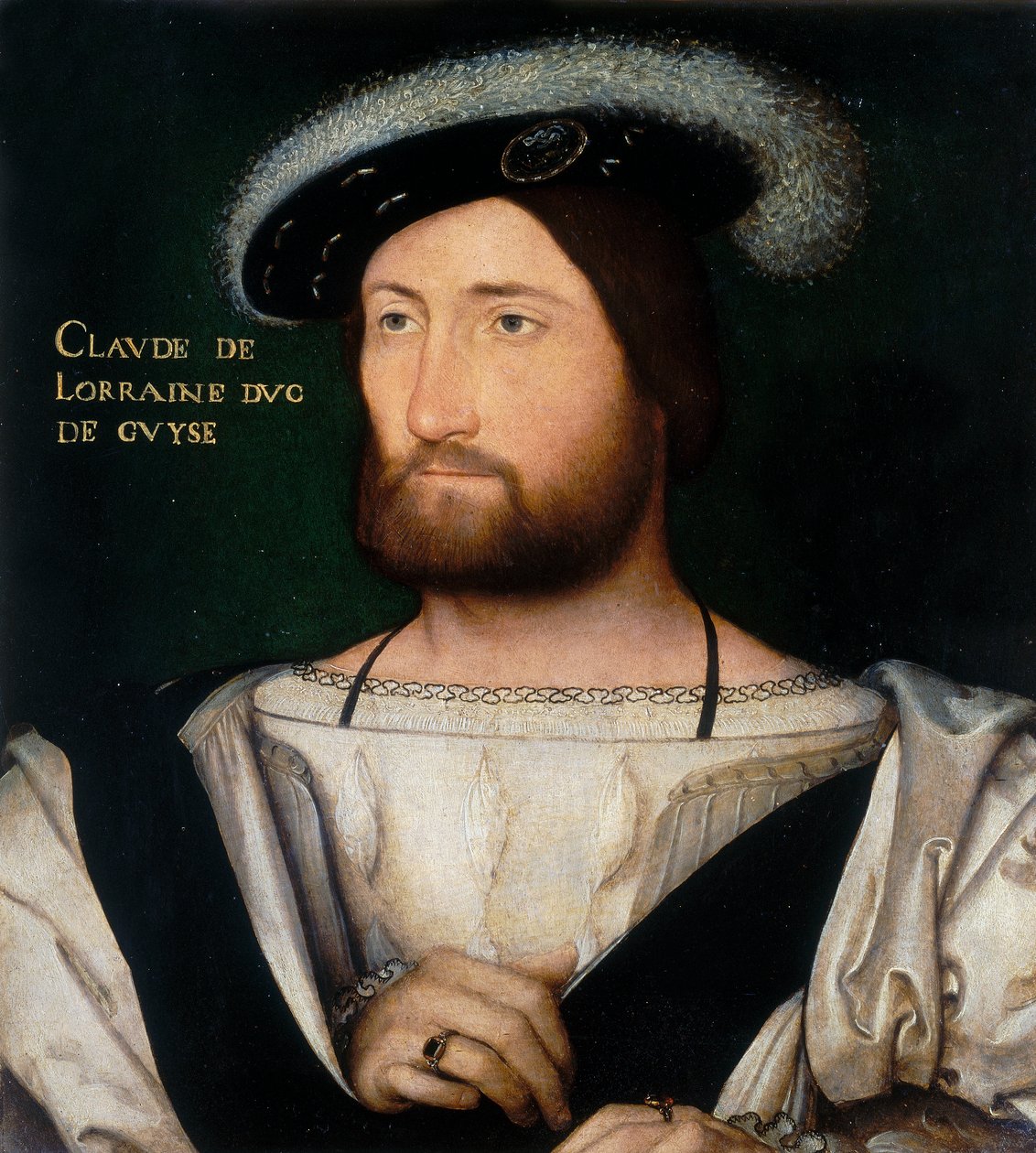 Retrato de Claude de Lorraine, Duque de Guise de Jean Clouet