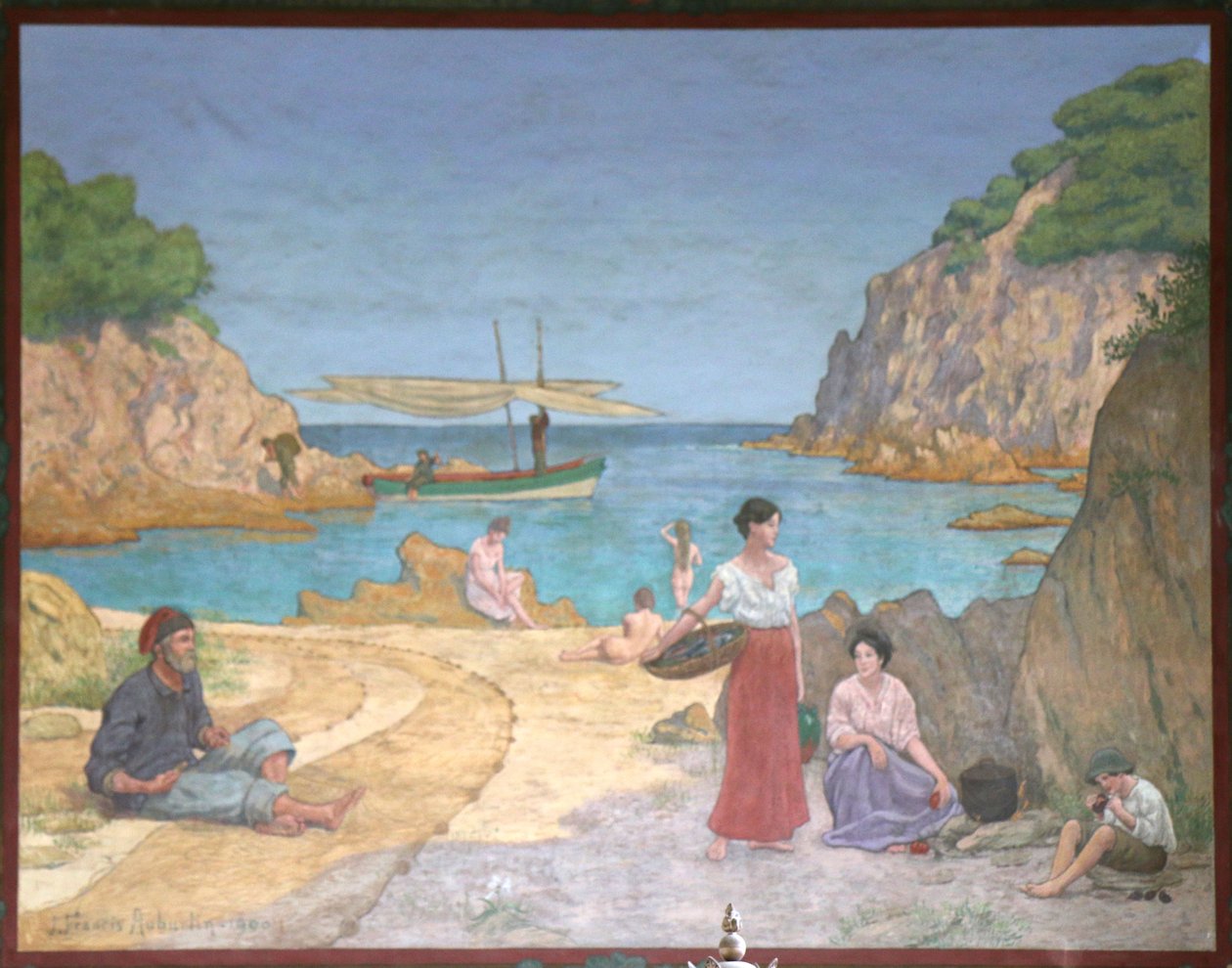 La calanque de Jean Francis Auburtin