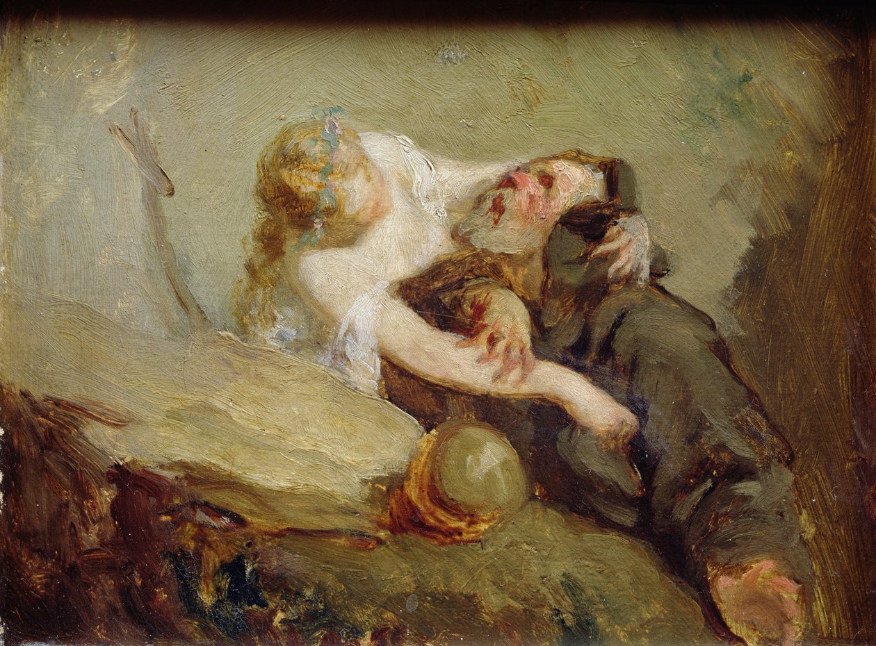 La Tentación de San Antonio de Jean Francois Millet