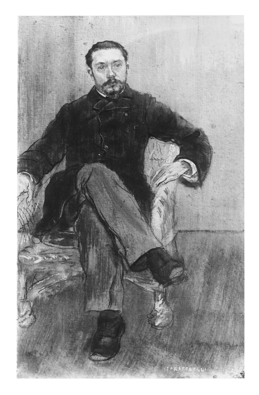 Gustave Geffroy, 1884 de Jean Francois Raffaelli