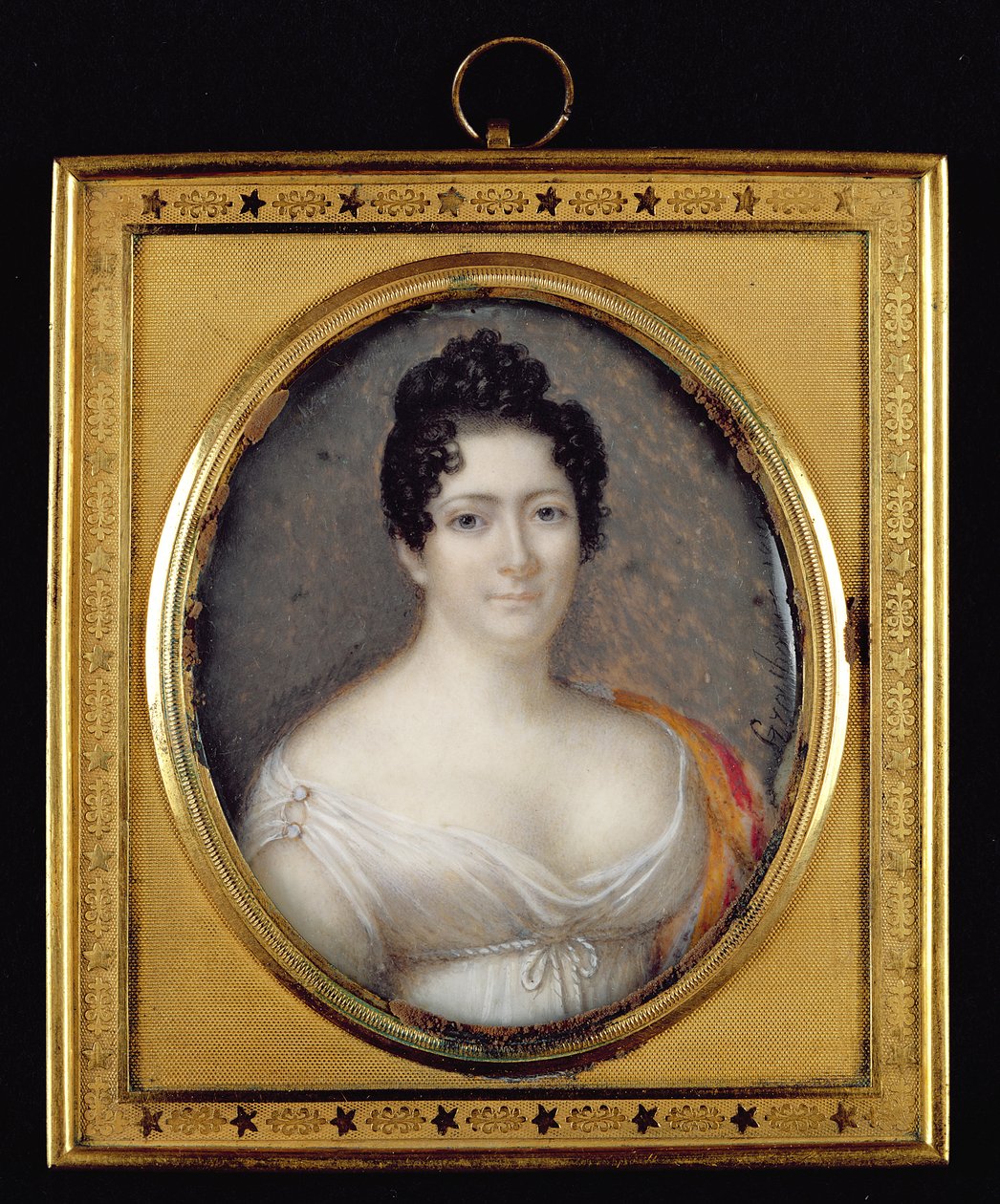 Mademoiselle Mars (1779-1847) 1819 de Jean Francois Strasbeaux