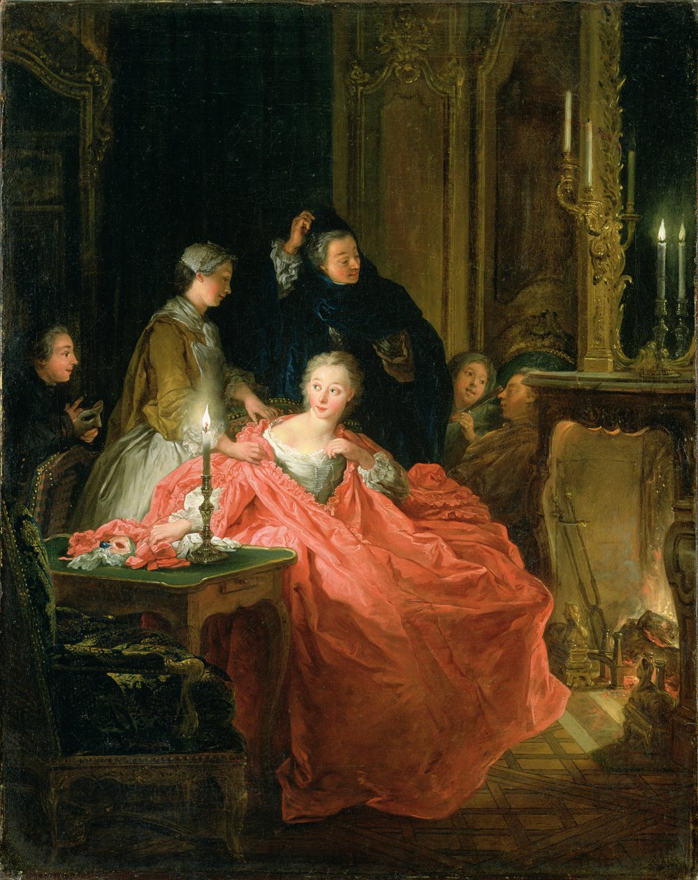 Después del baile, 1735 de Jean François de Troy