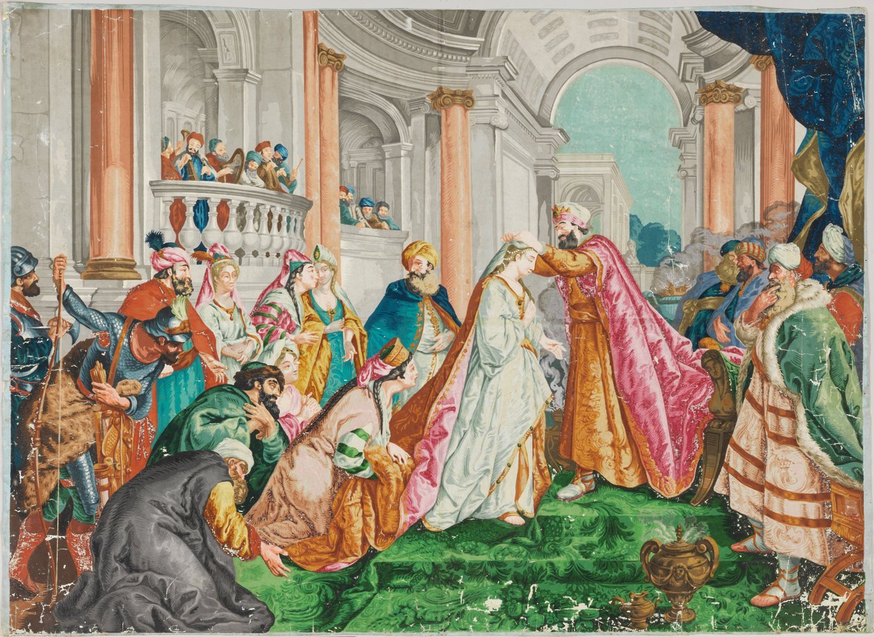 La Coronación de Ester de Jean François de Troy