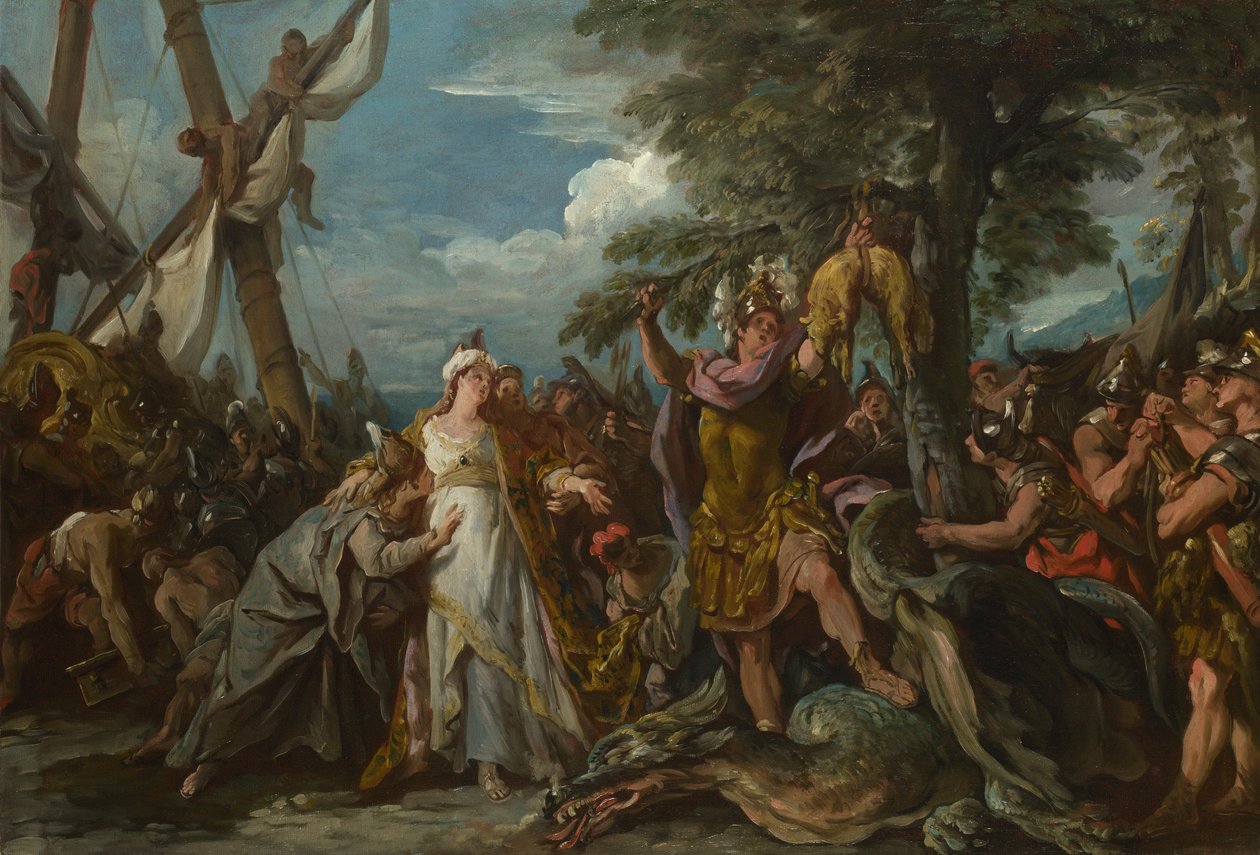 La captura del Vellocino de Oro de Jean François de Troy