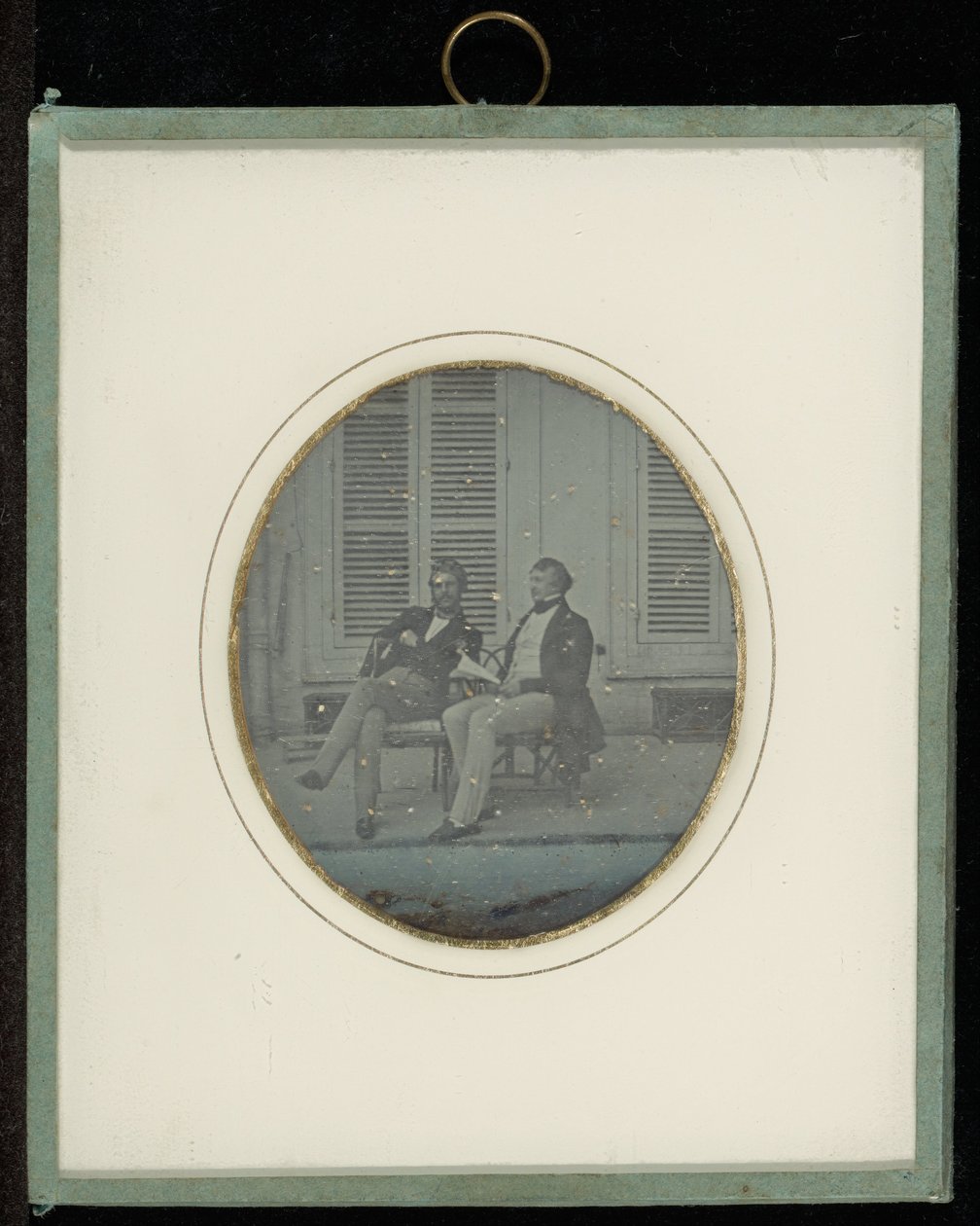 (Retrato de Jean-Gabriel Eynard y un hombre no identificado) de Jean Gabriel Eynard