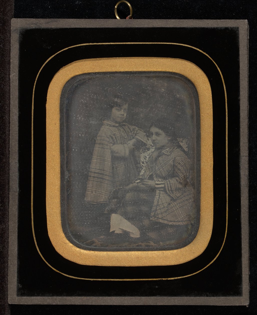 (Retrato de dos hijas de Sophie Eynard-Lullin) de Jean Gabriel Eynard