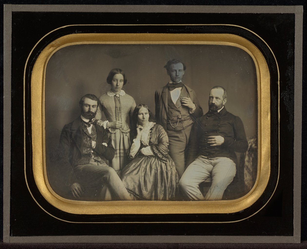 Charles y Sophie Eynard y sus hijos de Jean Gabriel Eynard